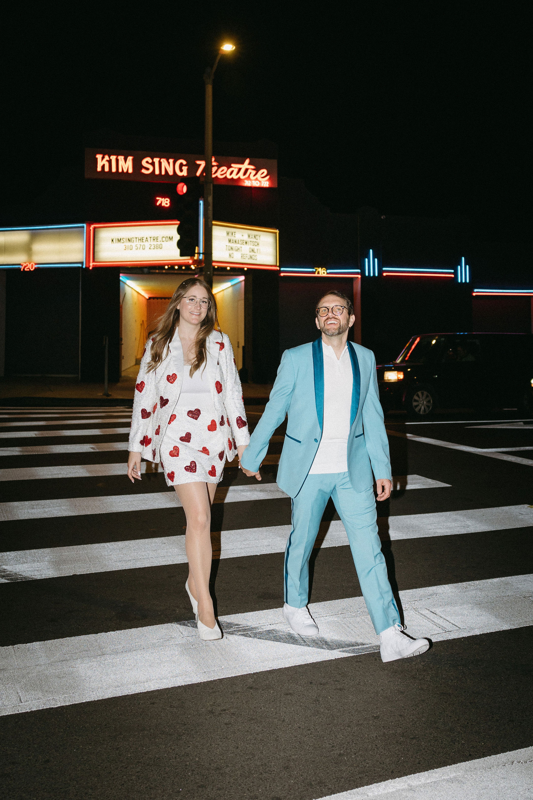 Artsy Los Angeles Wedding at the Kim Sing Theatre