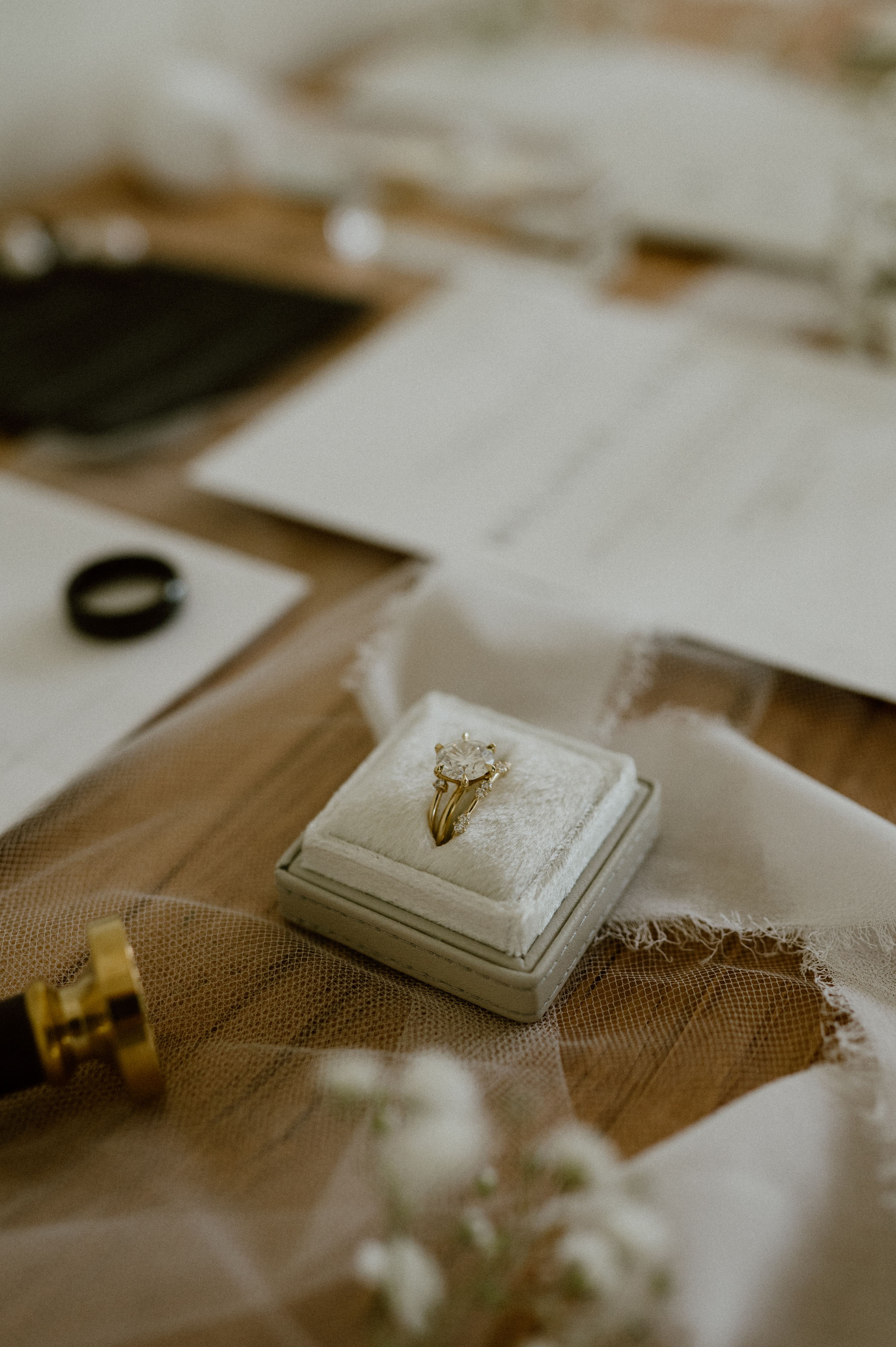 Minimalistic Baby's Breath Wedding at Meadowlark 1939 in Atlanta