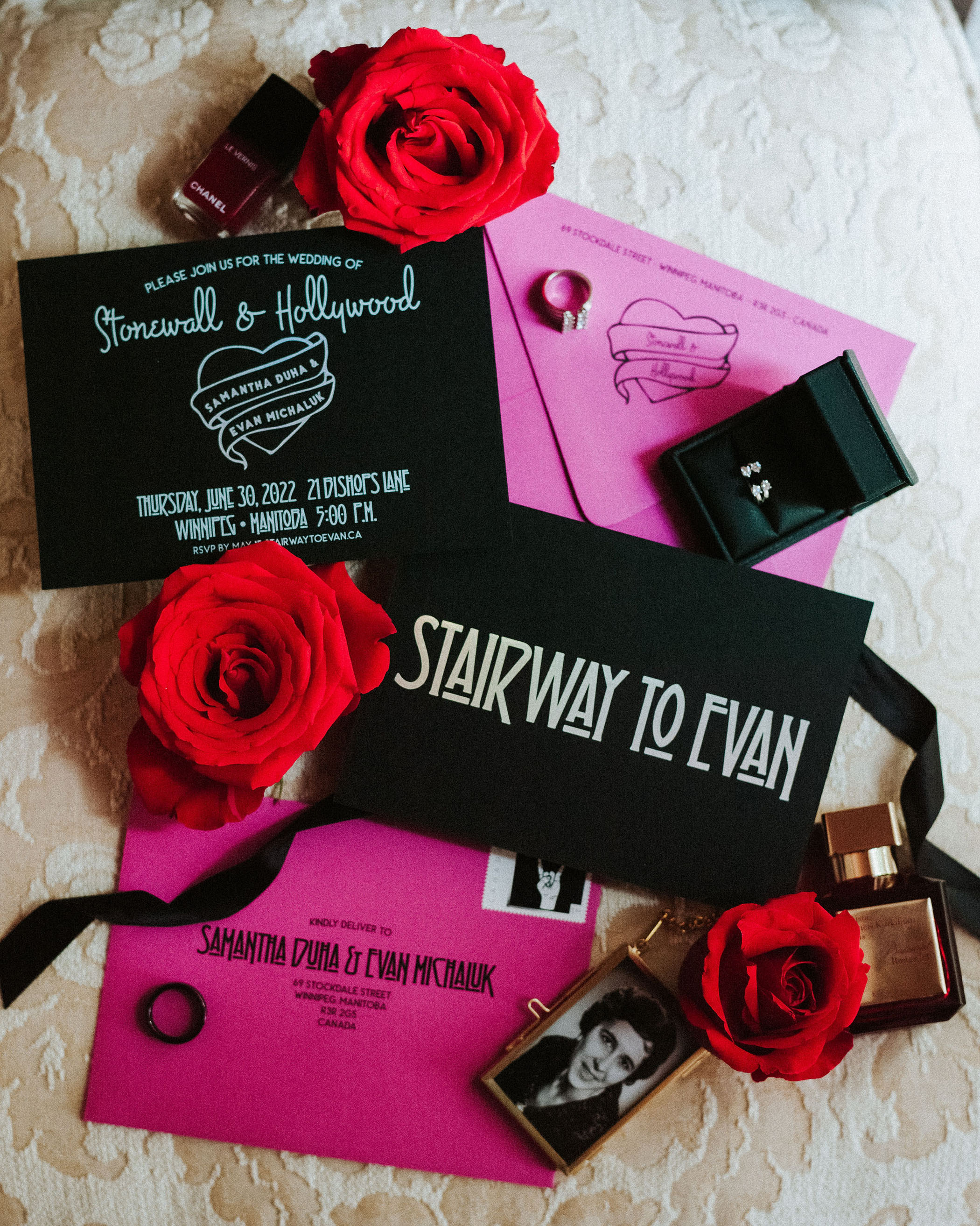 Canada's Colorful Rock 'n' Roll Backyard Anti-Wedding