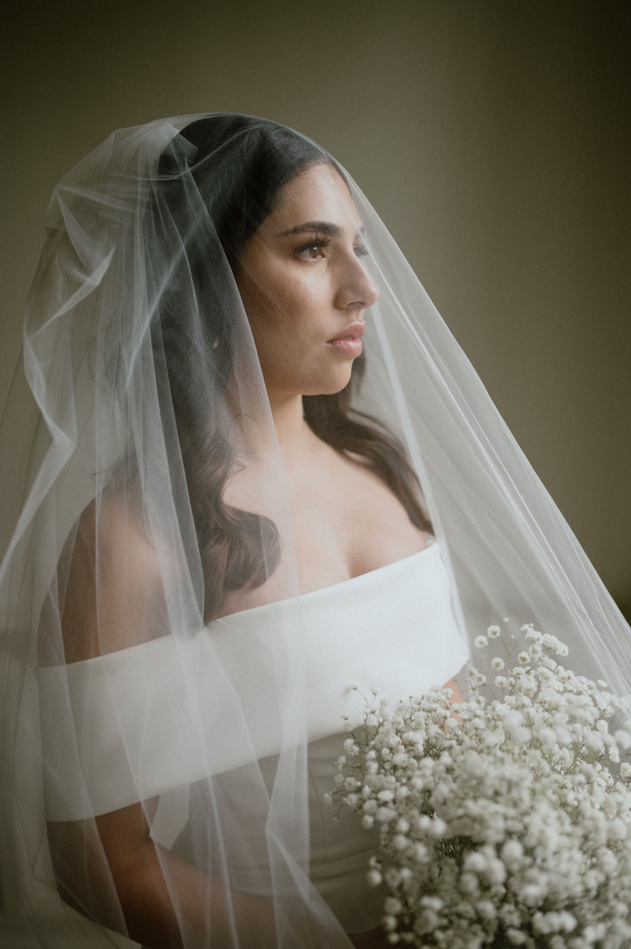 Minimalistic Baby's Breath Wedding at Meadowlark 1939 in Atlanta