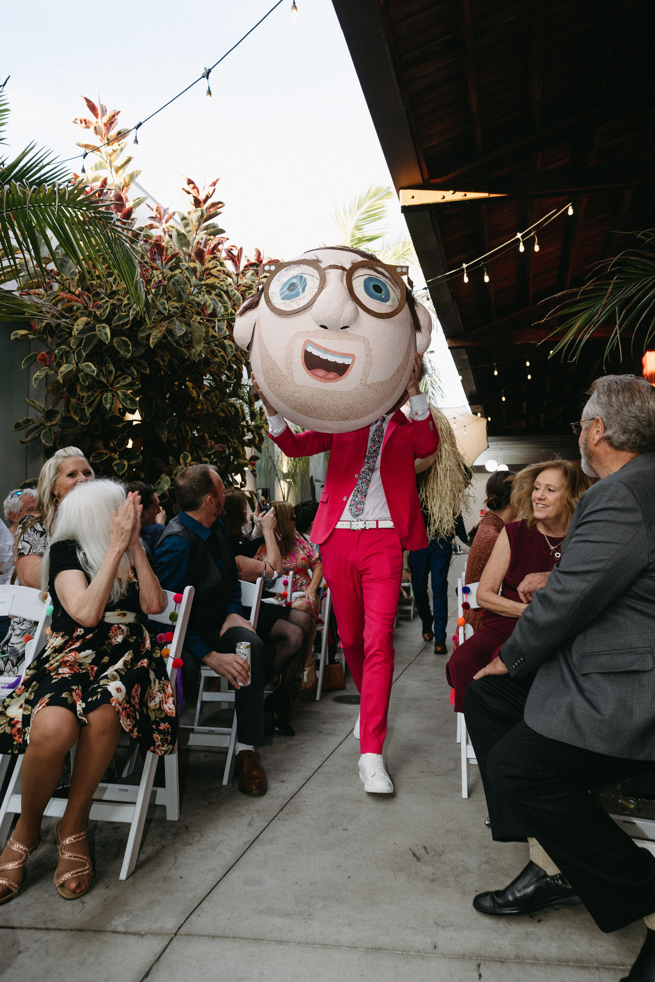 Artsy Los Angeles Wedding at the Kim Sing Theatre