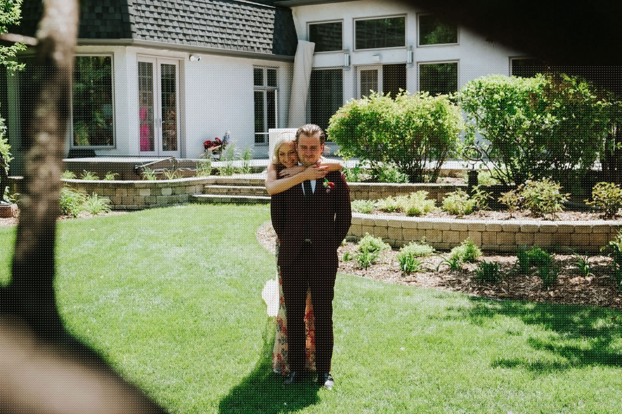 Canada's Colorful Rock 'n' Roll Backyard Anti-Wedding