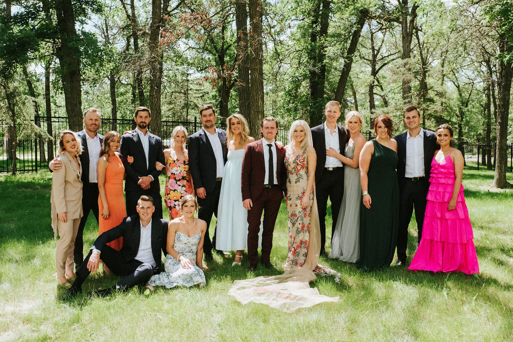 Canada's Colorful Rock 'n' Roll Backyard Anti-Wedding