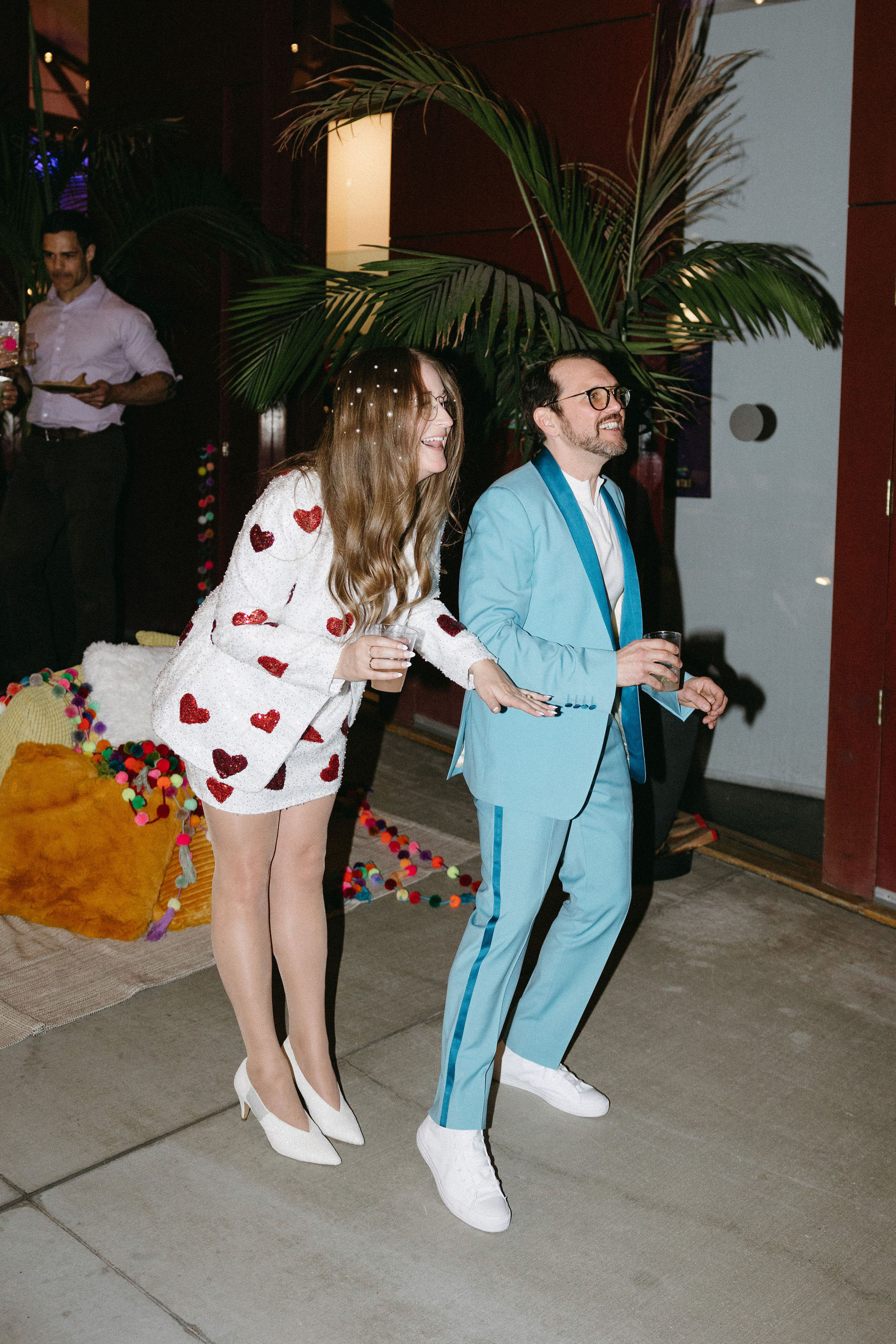 Artsy Los Angeles Wedding at the Kim Sing Theatre