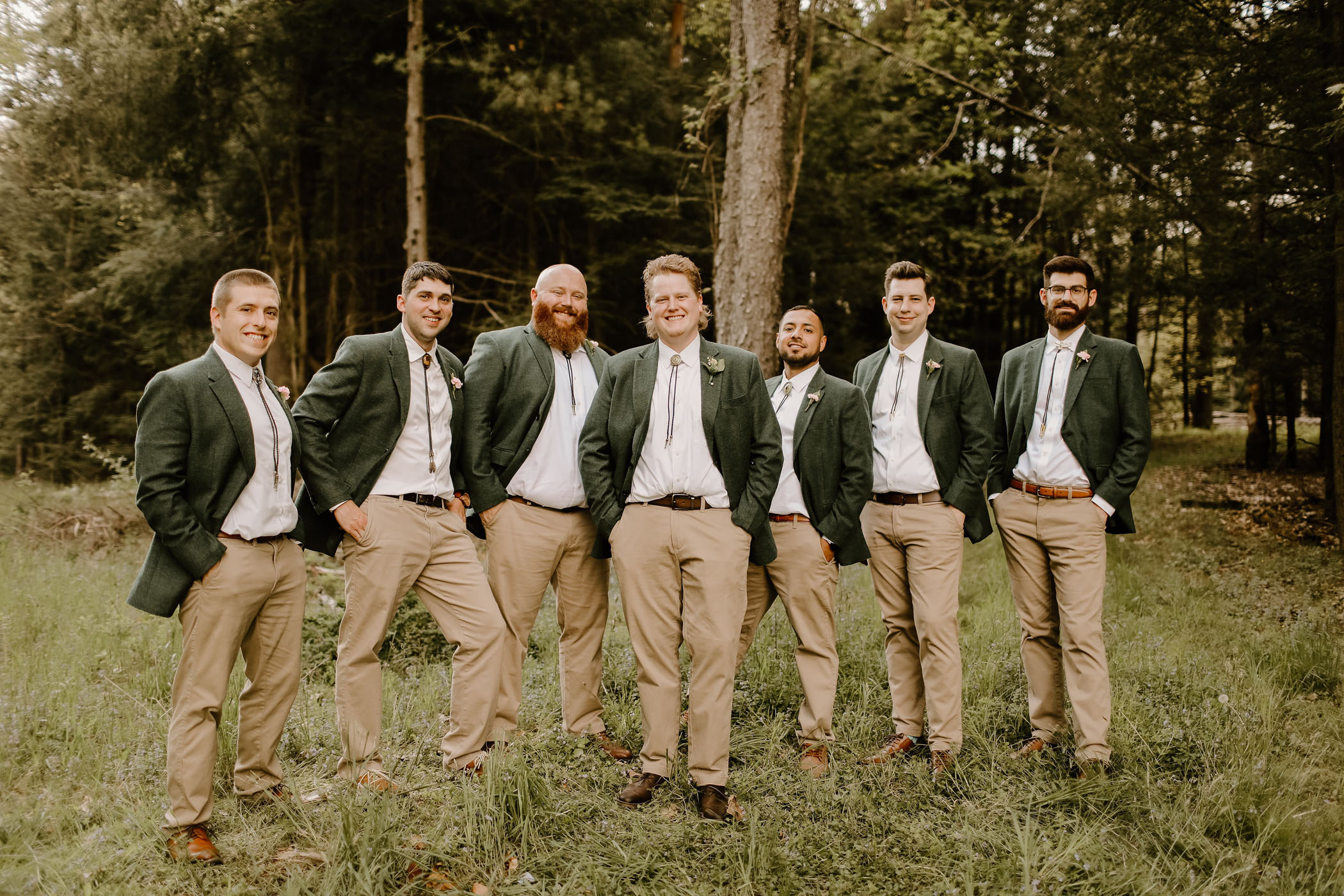 70s Inspired DIY Wedding in Central Pennsylvania Mountain Hideaway
