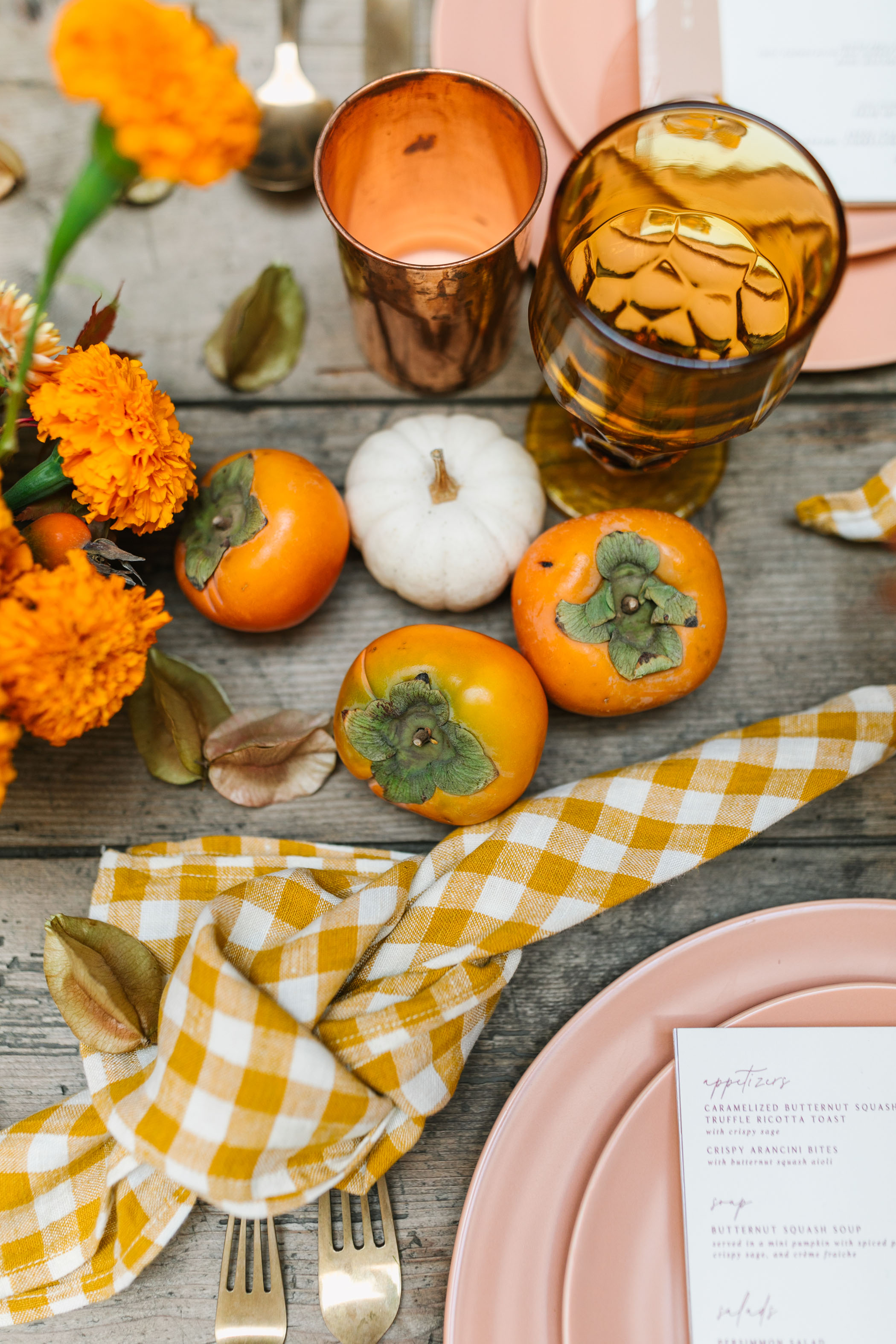 A Gorgeous Fall Persimmon Inspired Feast