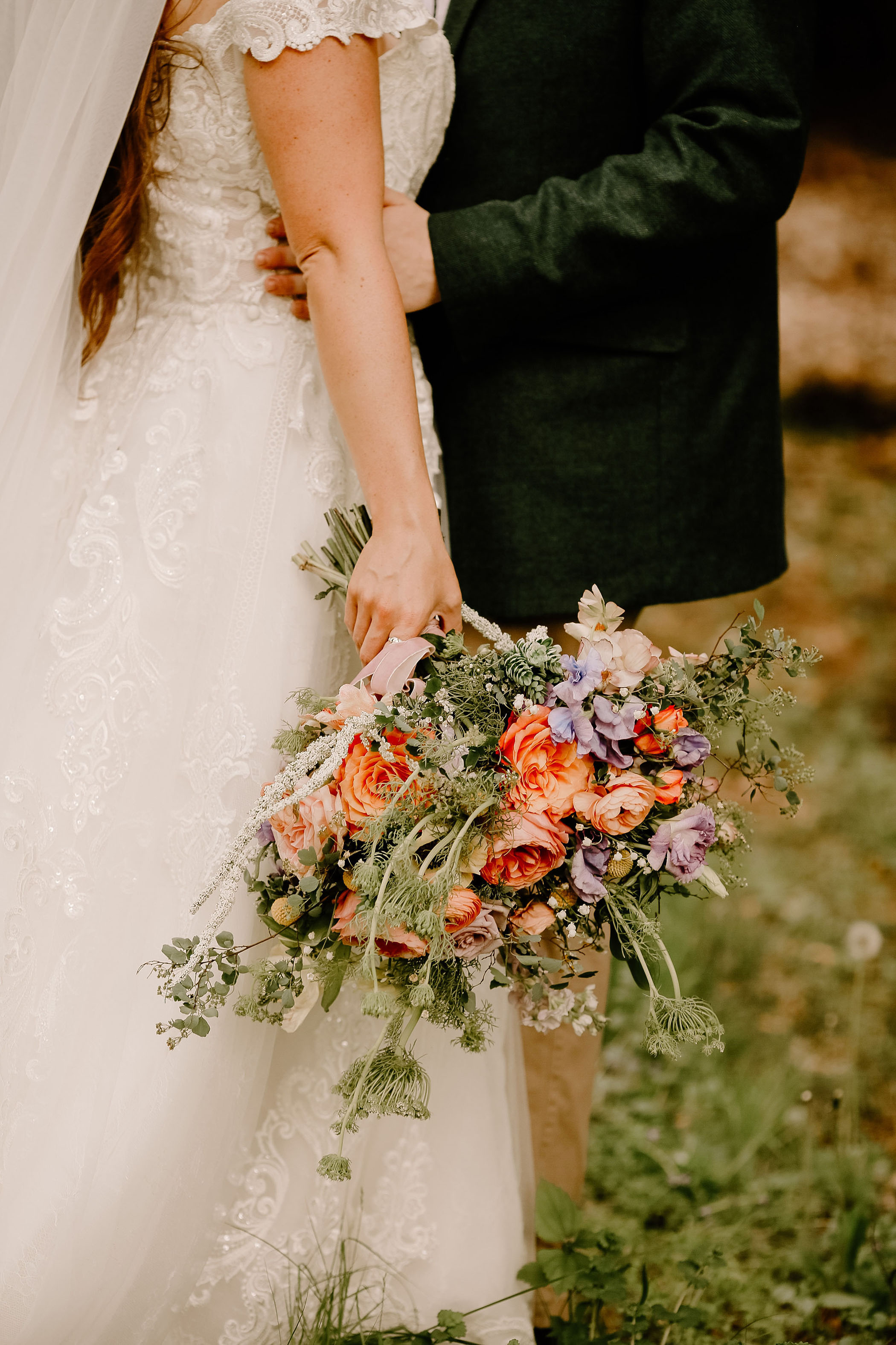 70s Inspired DIY Wedding in Central Pennsylvania Mountain Hideaway