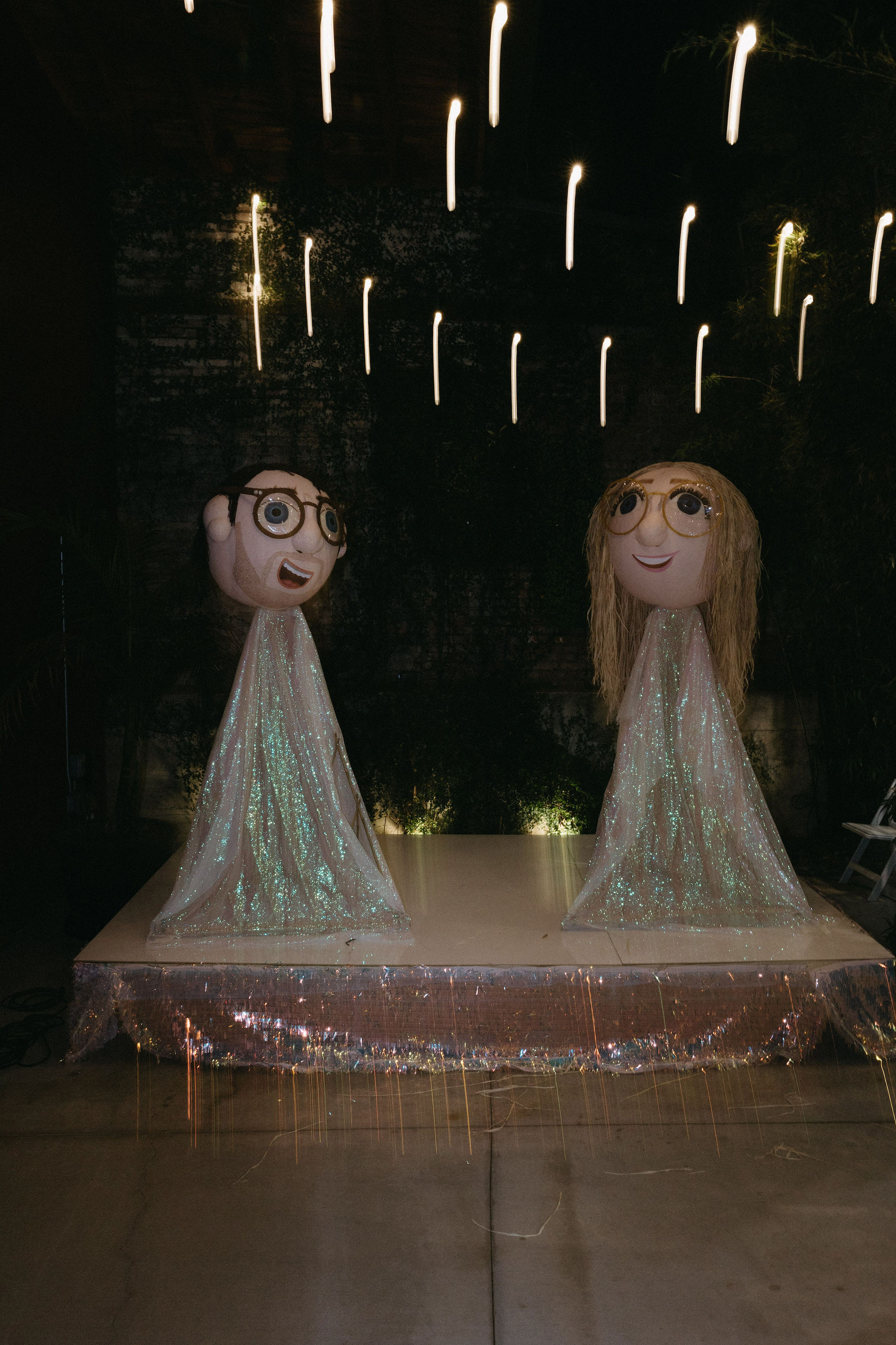 Artsy Los Angeles Wedding at the Kim Sing Theatre