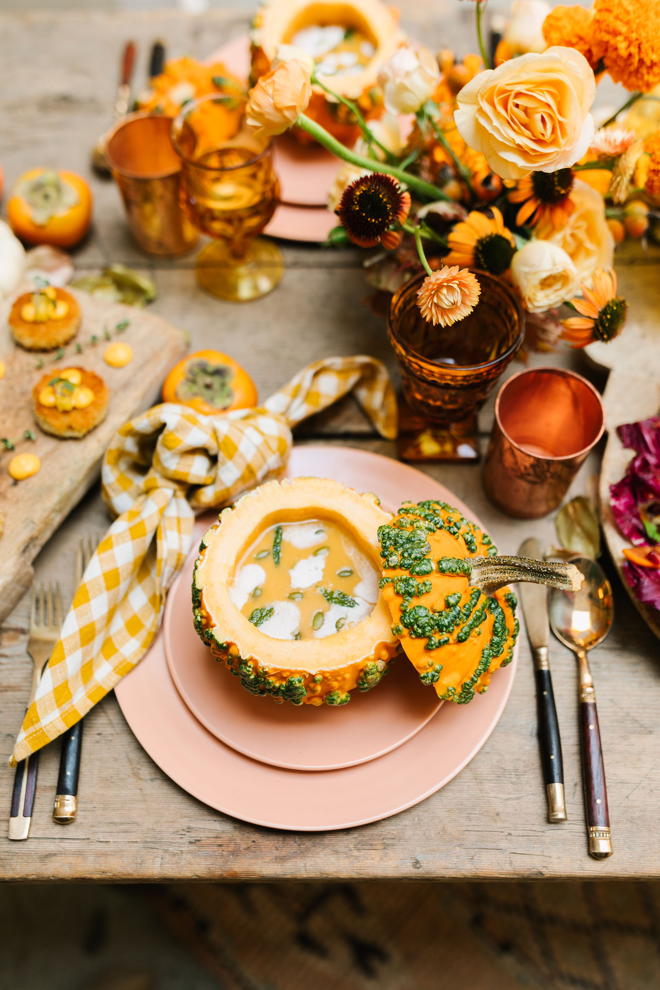 A Gorgeous Fall Persimmon Inspired Feast