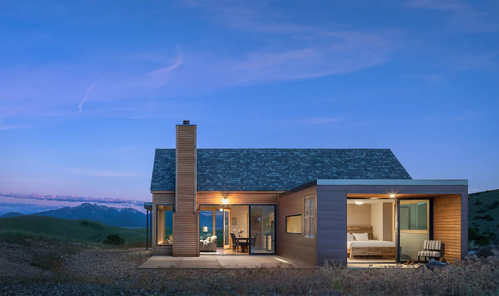 modern honeymoon rental