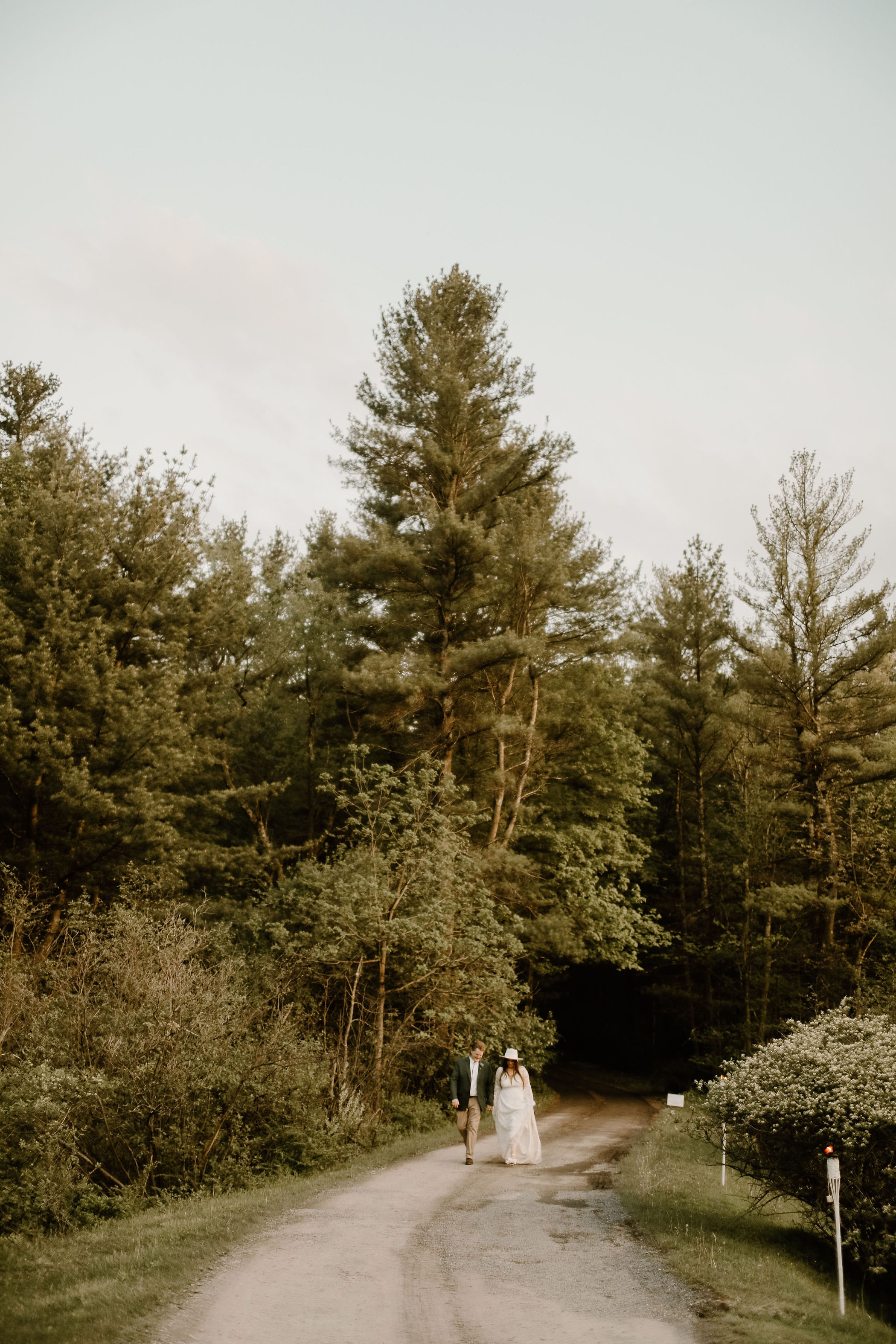 70s Inspired DIY Wedding in Central Pennsylvania Mountain Hideaway