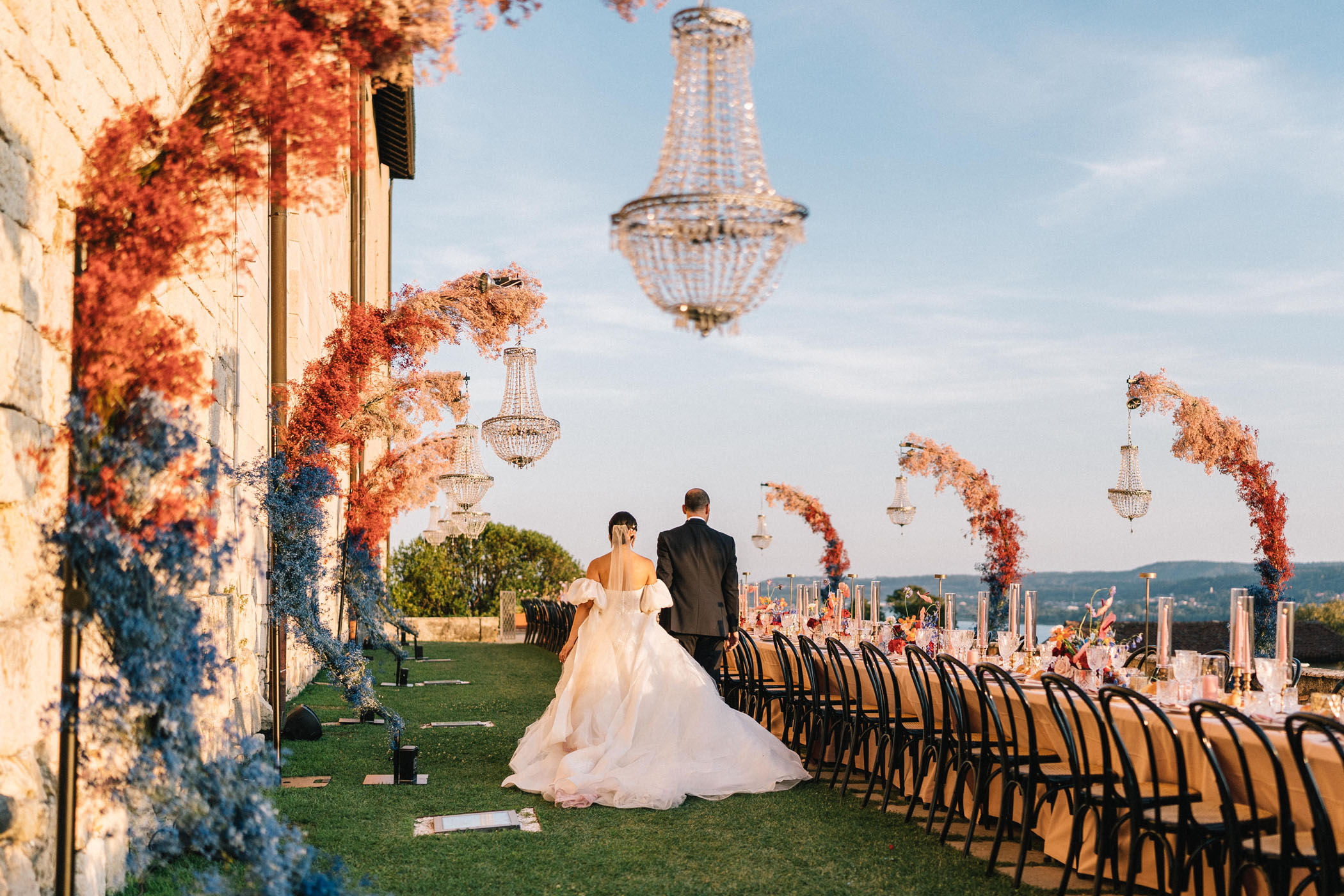 Eclectic Medieval Wedding in Italy