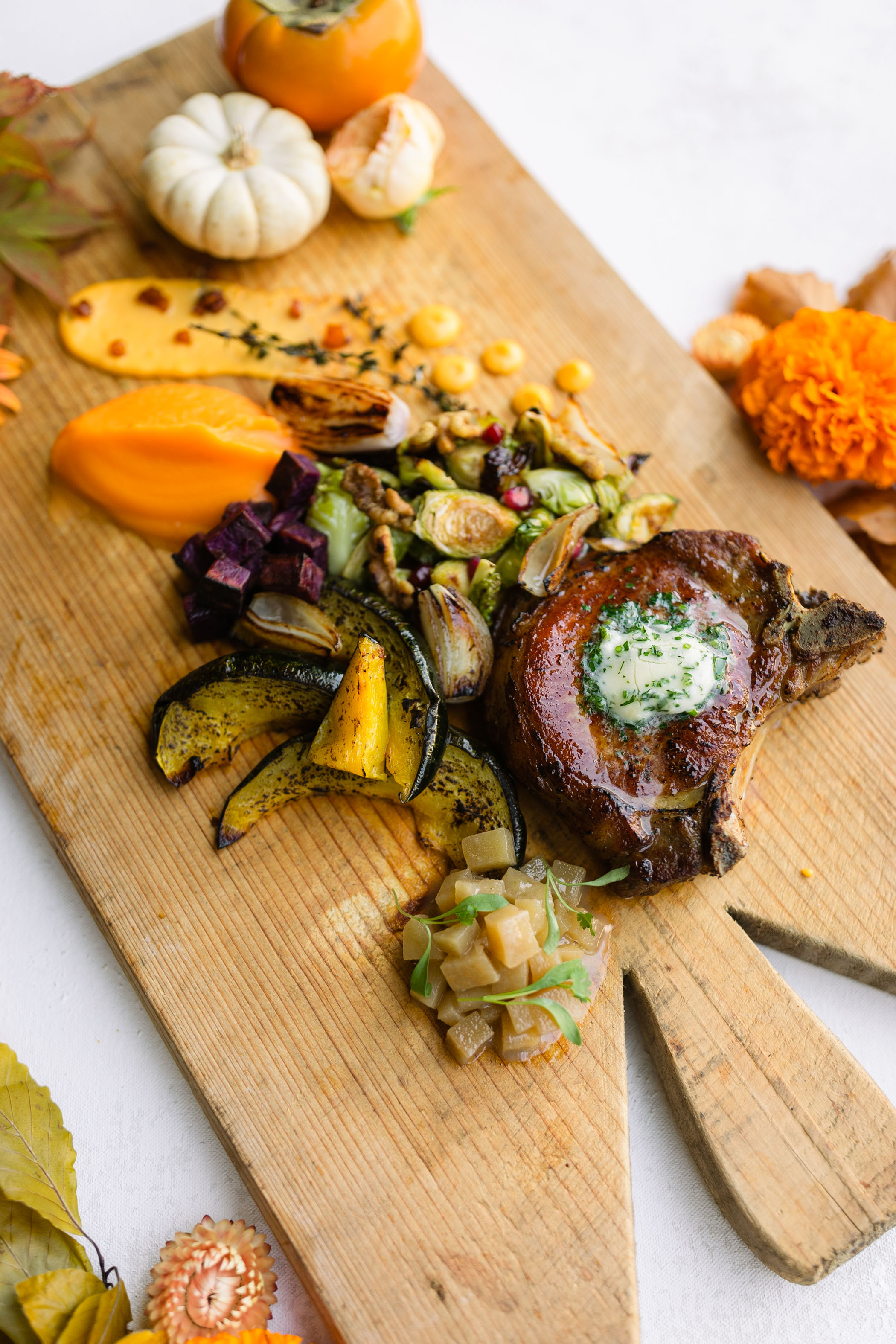 A Gorgeous Fall Persimmon Inspired Feast