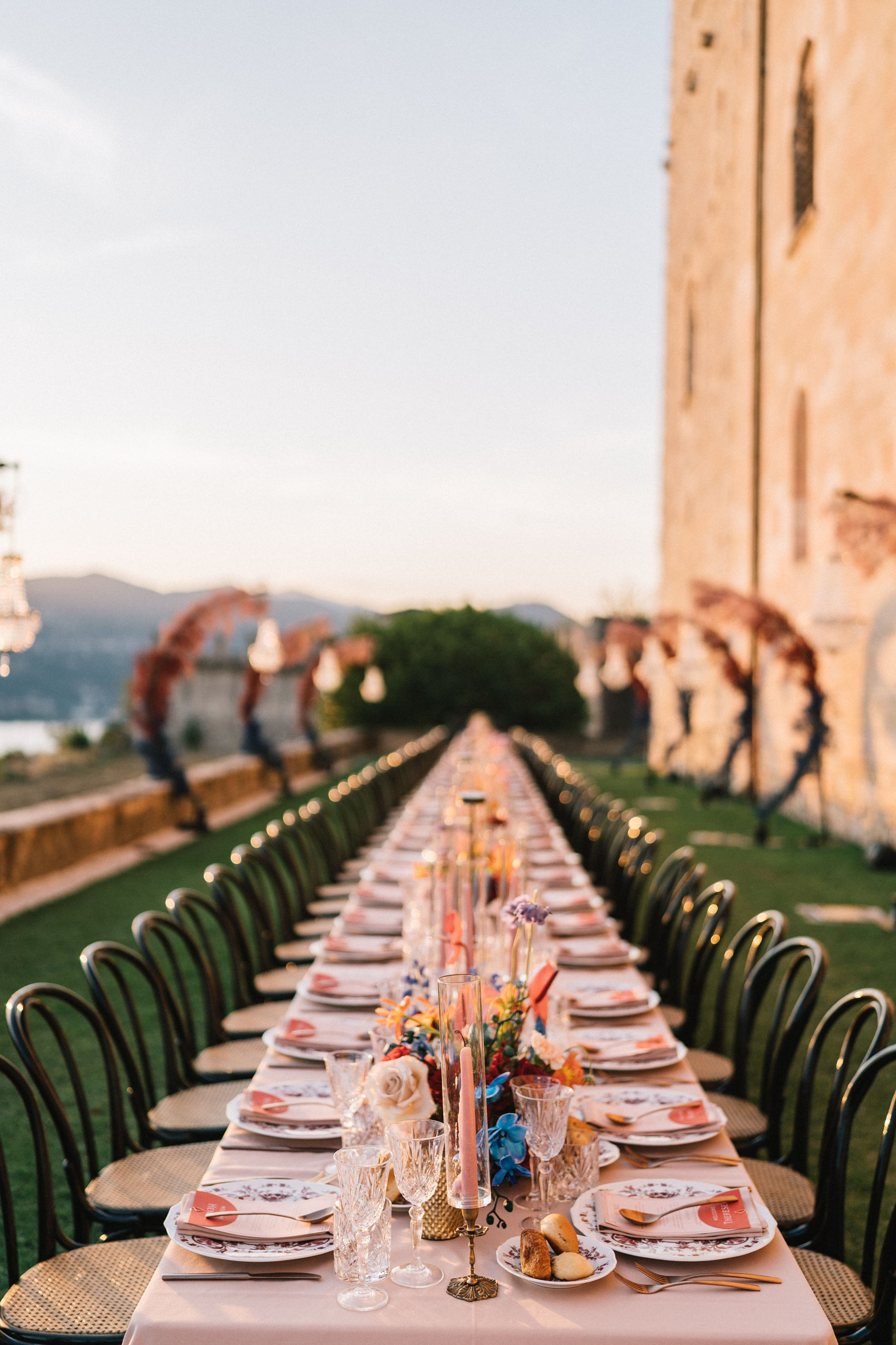 Eclectic Medieval Wedding in Italy