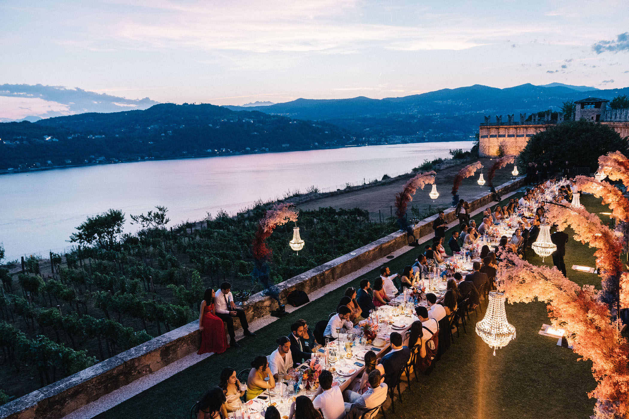 Eclectic Medieval Wedding in Italy
