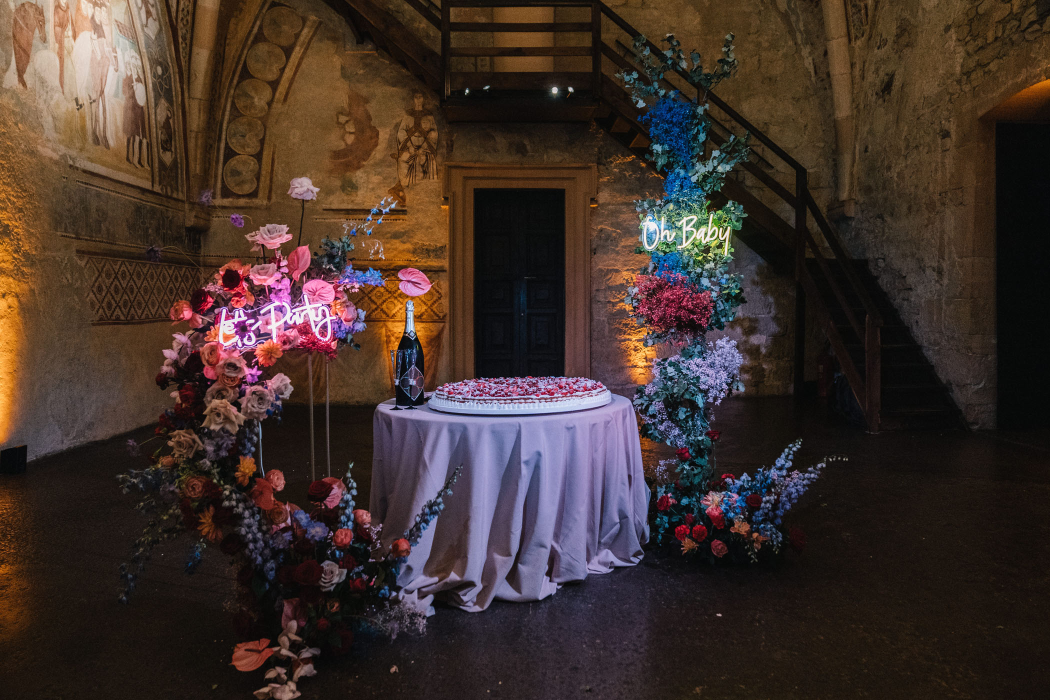 Eclectic Medieval Wedding in Italy