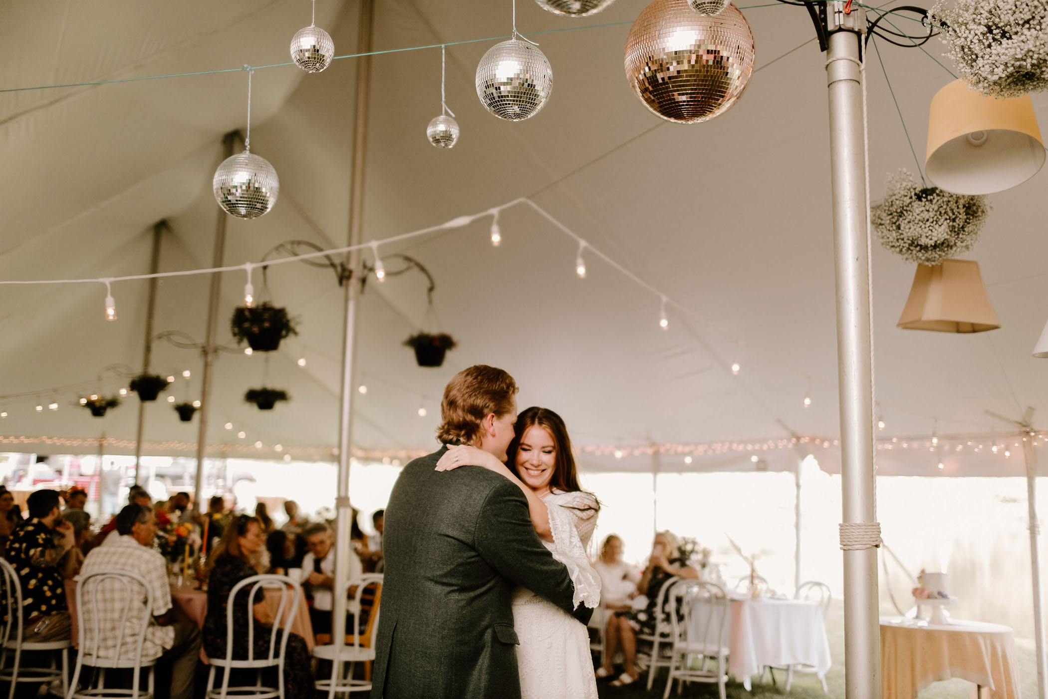 70s Inspired DIY Wedding in Central Pennsylvania Mountain Hideaway