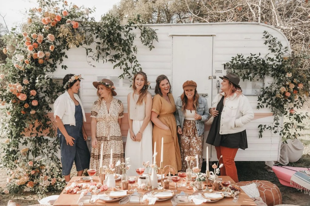 boho classy glamping weekend bachelorette party ideas
