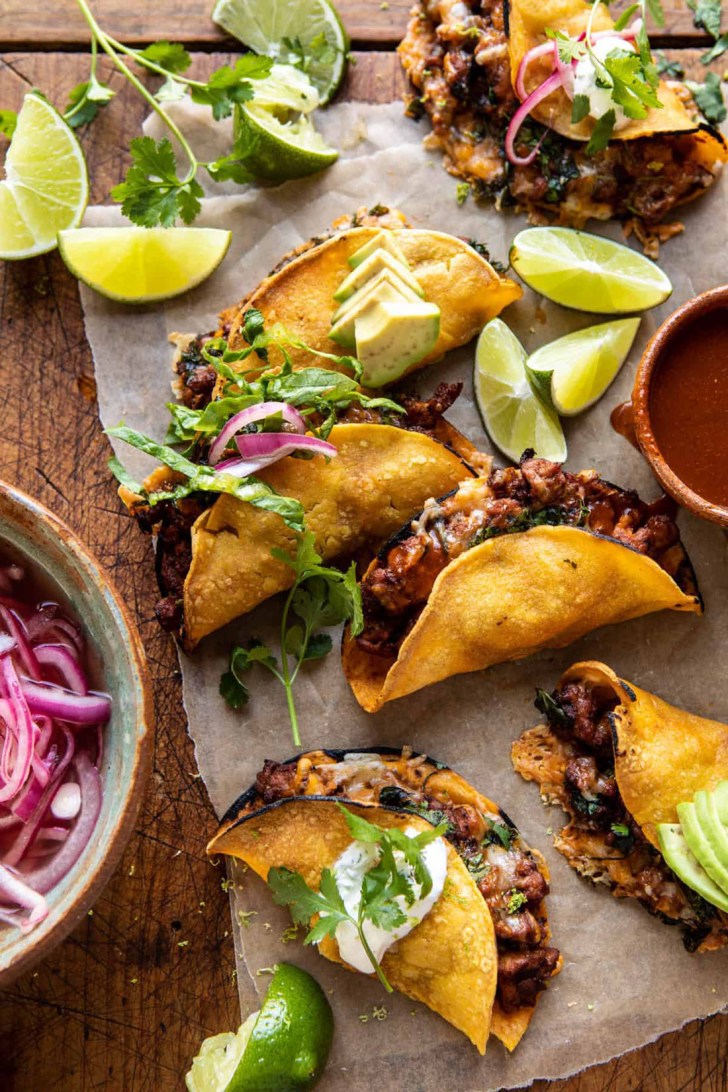 chipotle chicken tacos fall dinner idea