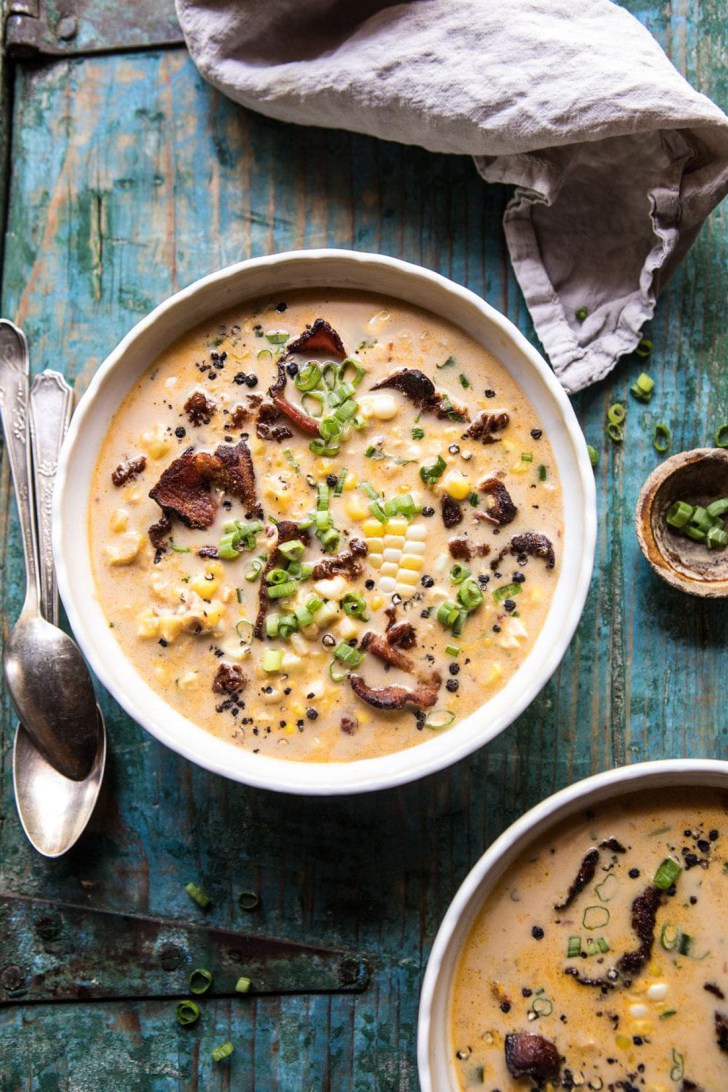 instant pot chipotle cheddar corn chowder comfort food fall dinner ideas and recipes