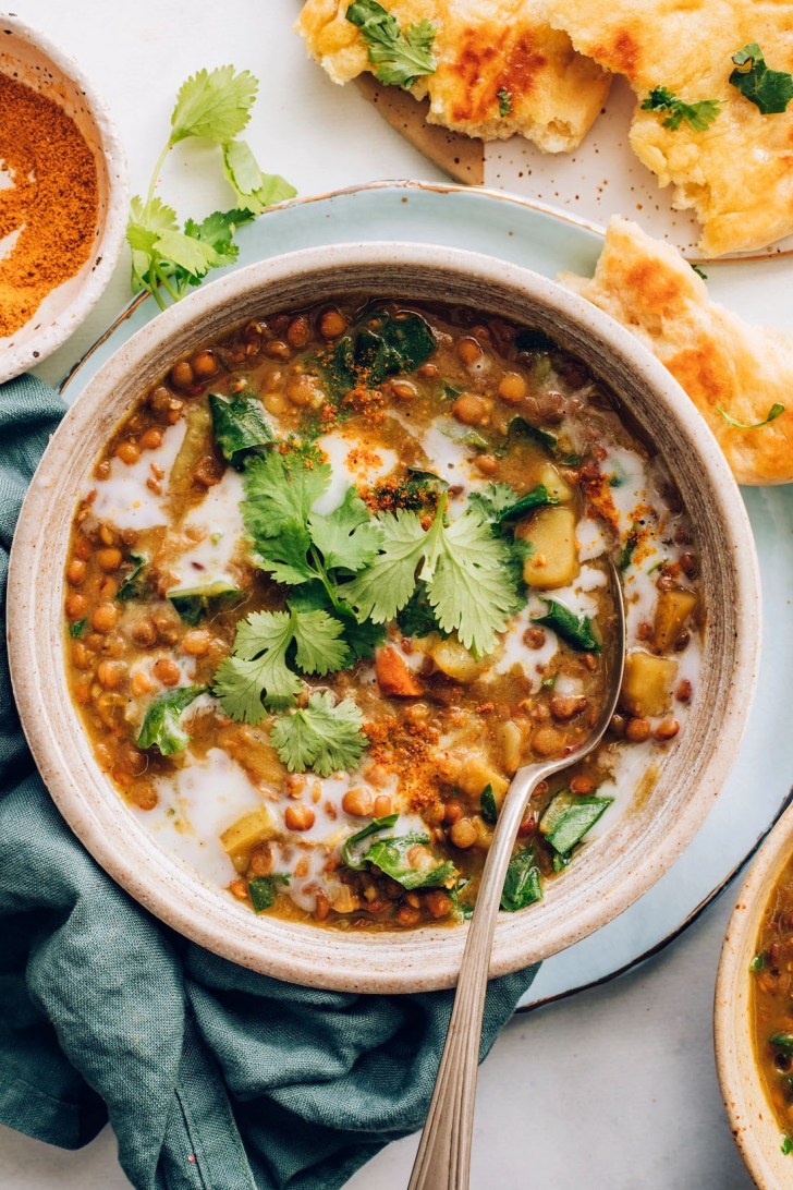 instant pot curry lentil soup healthy easy fall dinner ideas and recipes