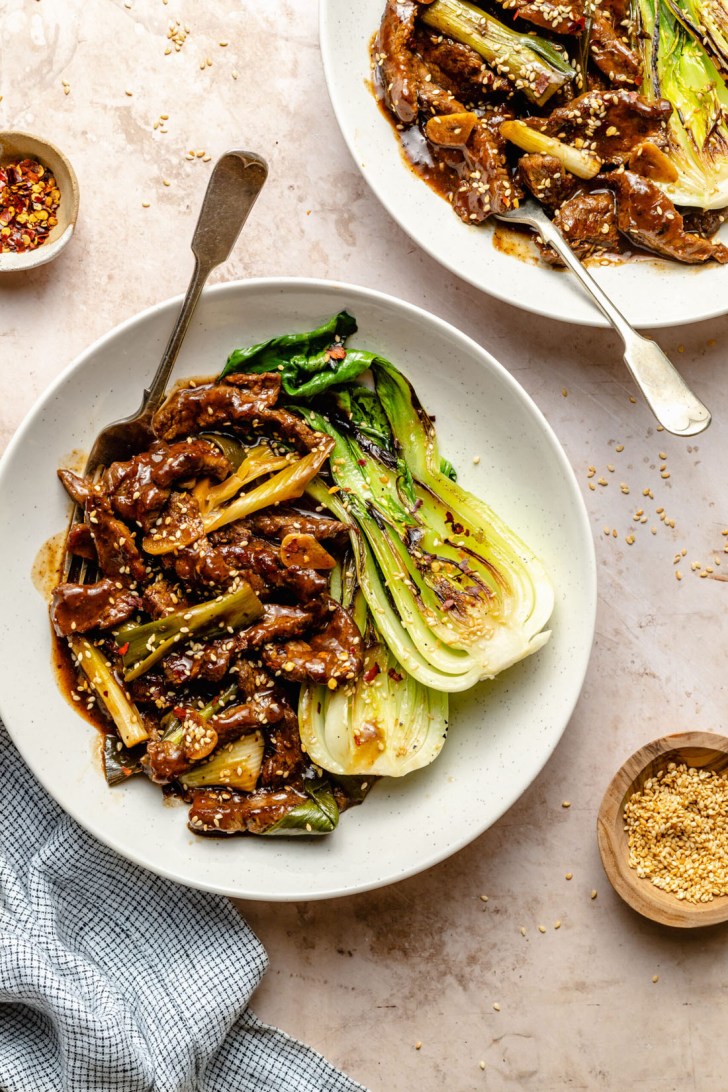 Mongolian beef stir fry healthy fall dinner ideas and recipes