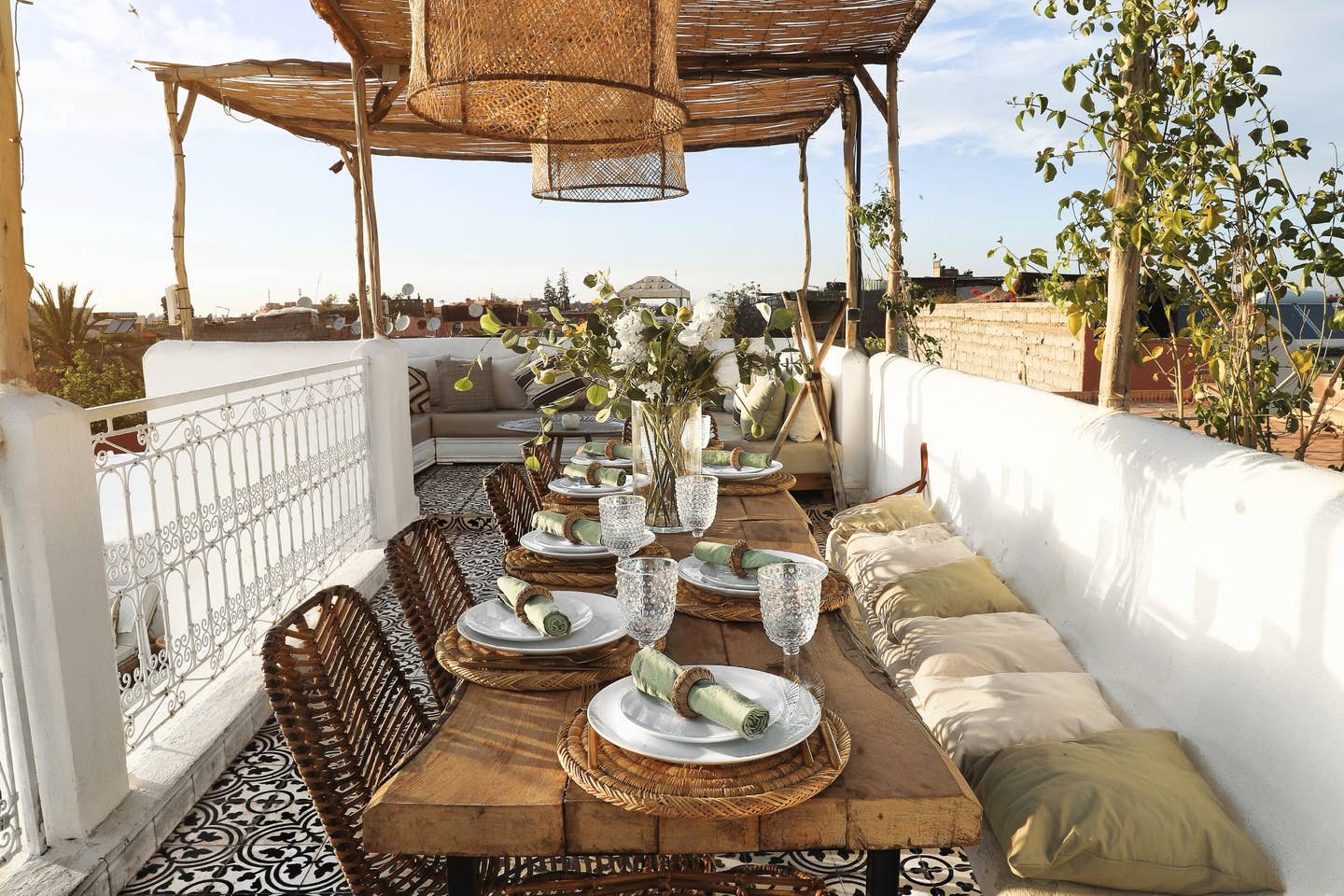 riad rooftop airbnb