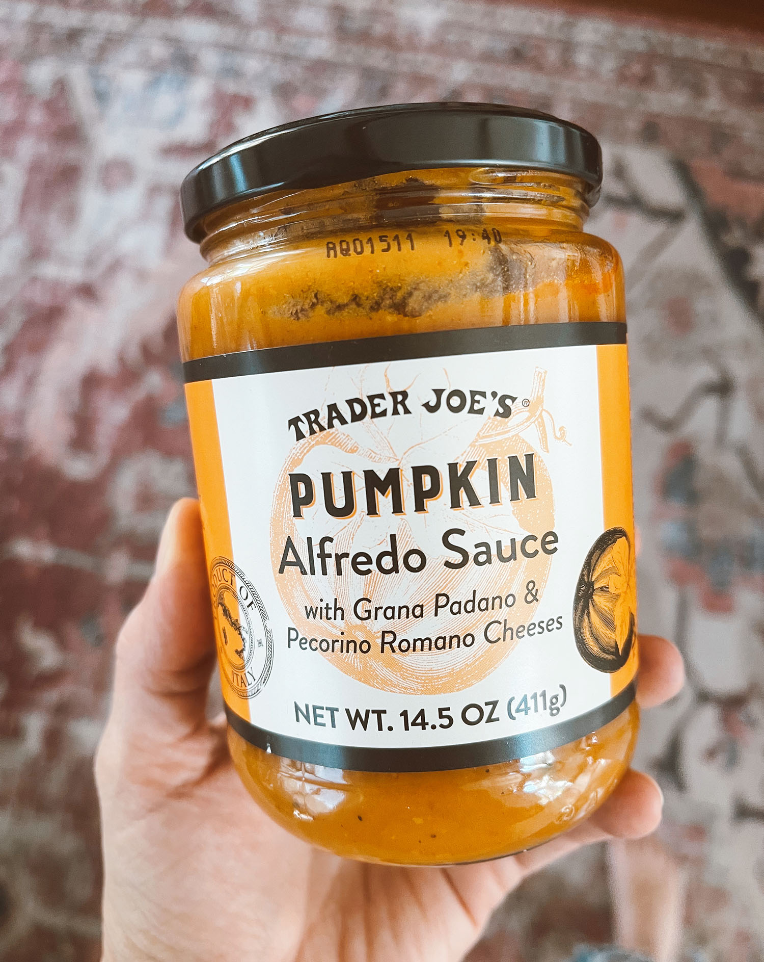 trader joes pumpkin alfredo sauce