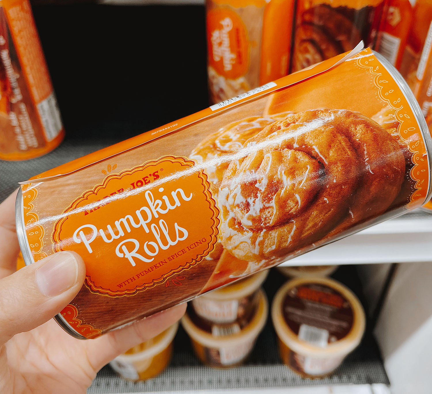 trader joes pumpkin rolls