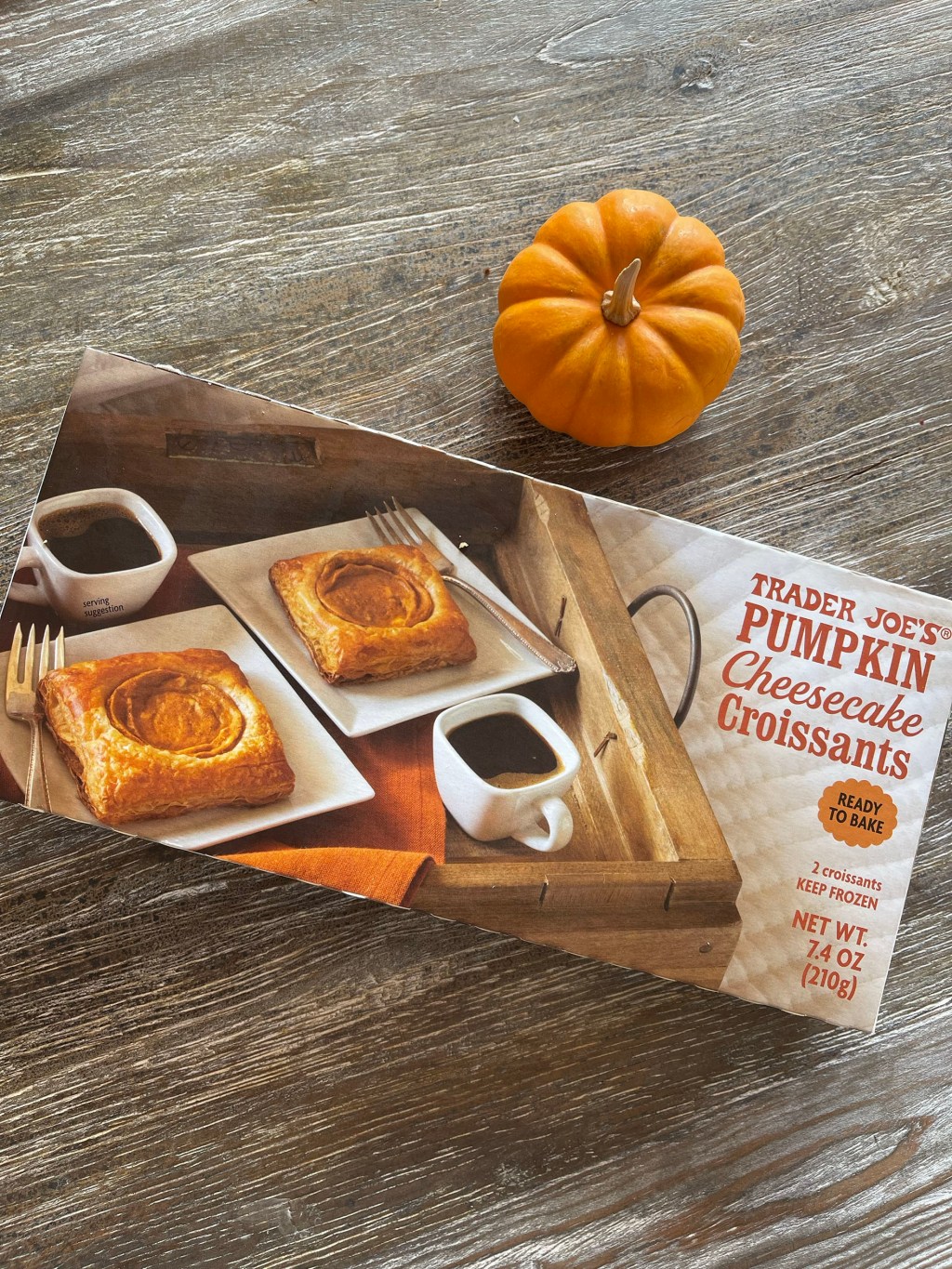 pumpkin cheesecake croissants trader joes fall 2022 item